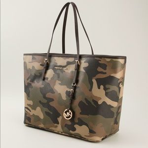 Michael Kors Camo Tote Bag